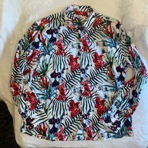 Fashion Nova Saffron Long Sleeve Woven Top